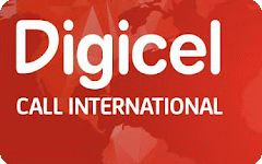 Digicel Call International Pinless Calling Credit